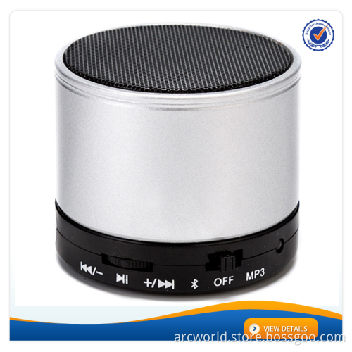 AWS552 Aluminium Alloy SK-s10 Portable Mini Speaker With USB Charger